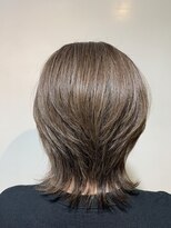 アズールサン 草加西口店(azule-sun)&nbsp;ハイライトカラー,グレージュ,ウルフスタイル