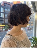 tohka 癖毛風パーマ/ショートボブ/ボブパーマ