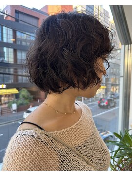 tohka 癖毛風パーマ/ショートボブ/ボブパーマ