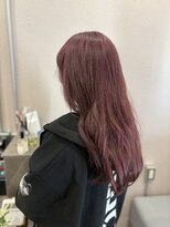 レンネ(Renee)&nbsp;色気ロングヘア×ブリーチダブルカラー《ピンクラベンダー》