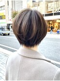 人気のショートボブスタイル