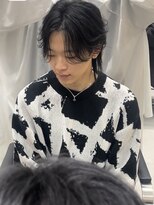 ジーナ 西新(Zina)&nbsp;メンズ　ウルフセンターパート