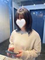 ジュール 池袋(Joule)&nbsp;コントラストハイライト×ボブウルフ