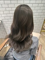アンドリルム 梅田(&Lillme)&nbsp;明るめオリーブグレージュ/髪質改善/大阪/梅田