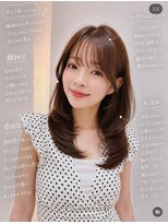 ロンド メリー 大宮(Lond merry)&nbsp;結べるレイヤーカット/グレージュブラウン/韓国巻き/顔周り