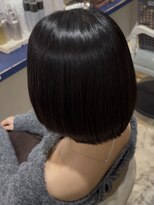 ミレヘアー 越谷(Mire hair) 【ロングから劇的イメチェン】乾かすだけでまとまるタイトボブ