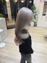 チェレ ブラン 堺東店(Chere brun) 髪質改善カラーラベンダーグレージュ×ダブルカラー×ヨシンモリ