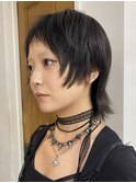 シャギーレイヤーカットウルフカットウルフレイヤーマレットヘア
