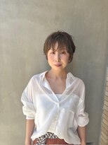 ブランチヘアー(branch hair)&nbsp;マッシュショート×ハイライト