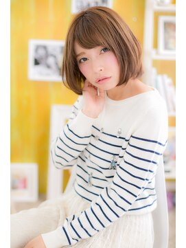 ヘアアンドビューティー ミック(Hair & Beauty miq) 丸みシルエットとツヤカラーで…ピュア女子に！(miq阿佐ヶ谷)