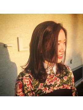 アッドランプ ヘアー 則武店(add Lamp hair) ピンク×パープル