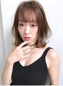 おススメ・ワンカールふわっとした質感のボブ