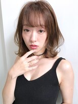おススメ・ワンカールふわっとした質感のボブ