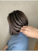 前下がりボブ