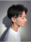 メンズナチュラルパーマスタイル