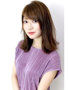 ラフィス ヘアー バース たまプラーザ店(La fith hair Bath) 【La fith】 愛されセミロングスタイル