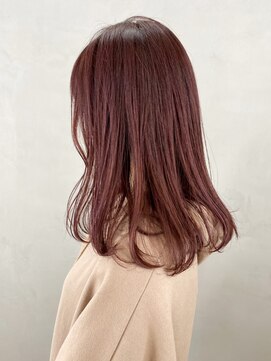 アイティー バイ アルバム 浦和店(IT by ALBUM) カシスロング_ココアブラウンフリンジウェーブ_ba274082