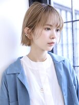 ノンダメージサロン ステラバイボヌール(Stella by Bonheur)&nbsp;【ノンダメージサロンStella】GISEL風♪切りっぱなしミニボブ