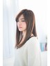 【平日限定】　カット+前髪ストレート（クリニカル縮毛矯正）　￥7,700
