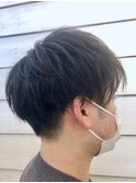 　《田山未希子》メンズ　刈上げ　マッシュ