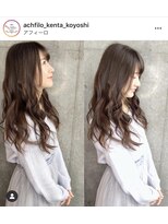 アフィーロ(ACHFILO)&nbsp;20代30代大人女子　髪質改善トリートメント　艶感ココアブラウン