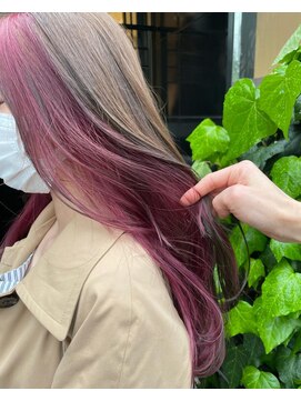 アクト(ACT) ピンクラベンダー×インナーカラー/インナーカラー