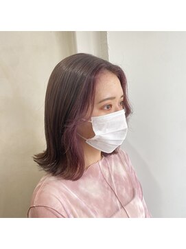 イオエ 岡本(ioe) イメチェン/フルバング/レッドブラウン/デジタルパーマ