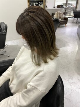 グラム 岡崎南店(gram) ナチュラルボブ＿ベージュ系＿キュート＿スタイリング楽チン_57