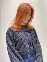 マイル 渋谷(mile)&nbsp;ブリーチ1回オレンジカラー