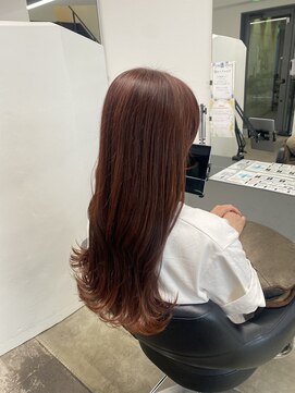 イレス 札幌円山店(IRESU) ドレスヘア/ショコラアッシュ/縮毛矯正・ストレート