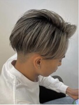 ジエクト カナウ(The Ect canow) 外国人風ハイライト/マッシュカラー/シルバーグレー