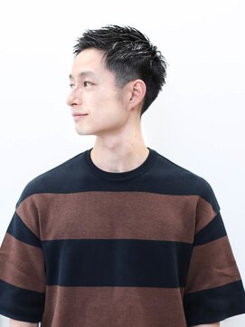 クラスコウベ 三宮店(Krass kobe) アップバング束感ショート【宮尾ウィルヘルム】