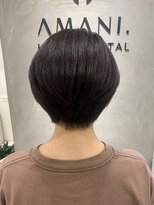 アマニ ヘアー ホスピタル(AMANI. HAIR HOSPITAL) Drカラー　ピンクブラウン