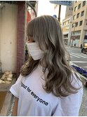 #グレージュ#ハイトーン
