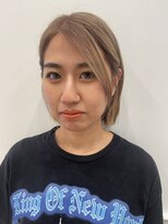 サラ ビューティー サイト 古賀店(SARA Beauty Sight)&nbsp;【ミルクティーベージュ】20代30代/ホワイトブロンド/ハイトーン