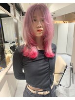 シピ バイ ブレス(shipi. by brace)&nbsp;ホワイトピンク/ピンク/エンドカラー/顔まわりカット