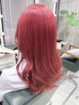 デイズ(days) 赤髪　ワインレッド　レッドブラウン ピンクラベンダー