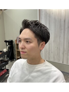 アットラップレーヴ(attrape-reve) メンズビジネススタイル清潔感アップバングショート