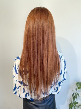 リースリー(Re.3 connecting beauty) 艶カラー☆オレンジブラウン