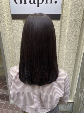 グラフ 立川(Graph.) 透明感カラー Aujua髪質改善トリートメント