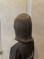 ジールサロン つくば本店&nbsp;透け感グレージュアッシュ/20代30代