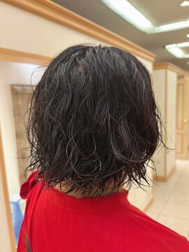 松本平太郎美容室 銀座本店 洗いっぱなし×くせ毛