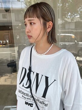 ユク(yuk) アンブレラカラーボブ