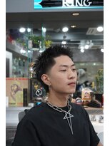 ツークツワンク バーバー 新宿(ZUG2WANG BARBER)&nbsp;スパイキーマレット