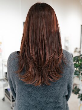 ウルト(ult) 後ろ姿美人☆レイヤーロング