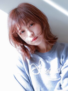 ジェニーバイメノン(JENNIE by Menon) 小顔に見せるヘア ミディアムレイヤーカット 大人ガーリー