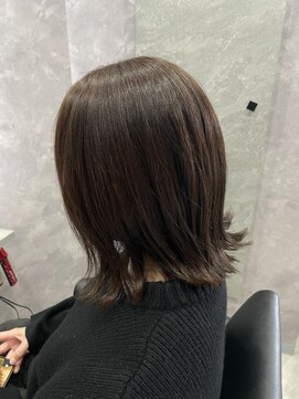 バディ 中野駅前店(BUDDY) 外ハネボブ 【中野美容室/ボブ/レイヤーカット/前髪カット】