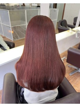 ヒップスデコ(Hip's deco) ピンクベージュ×髪質改善カラー[Hip's season color]