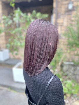 美容室 ルチア ハワイ(Luccica HAWAII) 【luccicaＨＡＷＡＩＩ/森麻乃】ラベンダーピンク