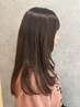 「縮毛のダメージ気になる方はこちら」カット＋酸性ストレート￥20900→￥14630